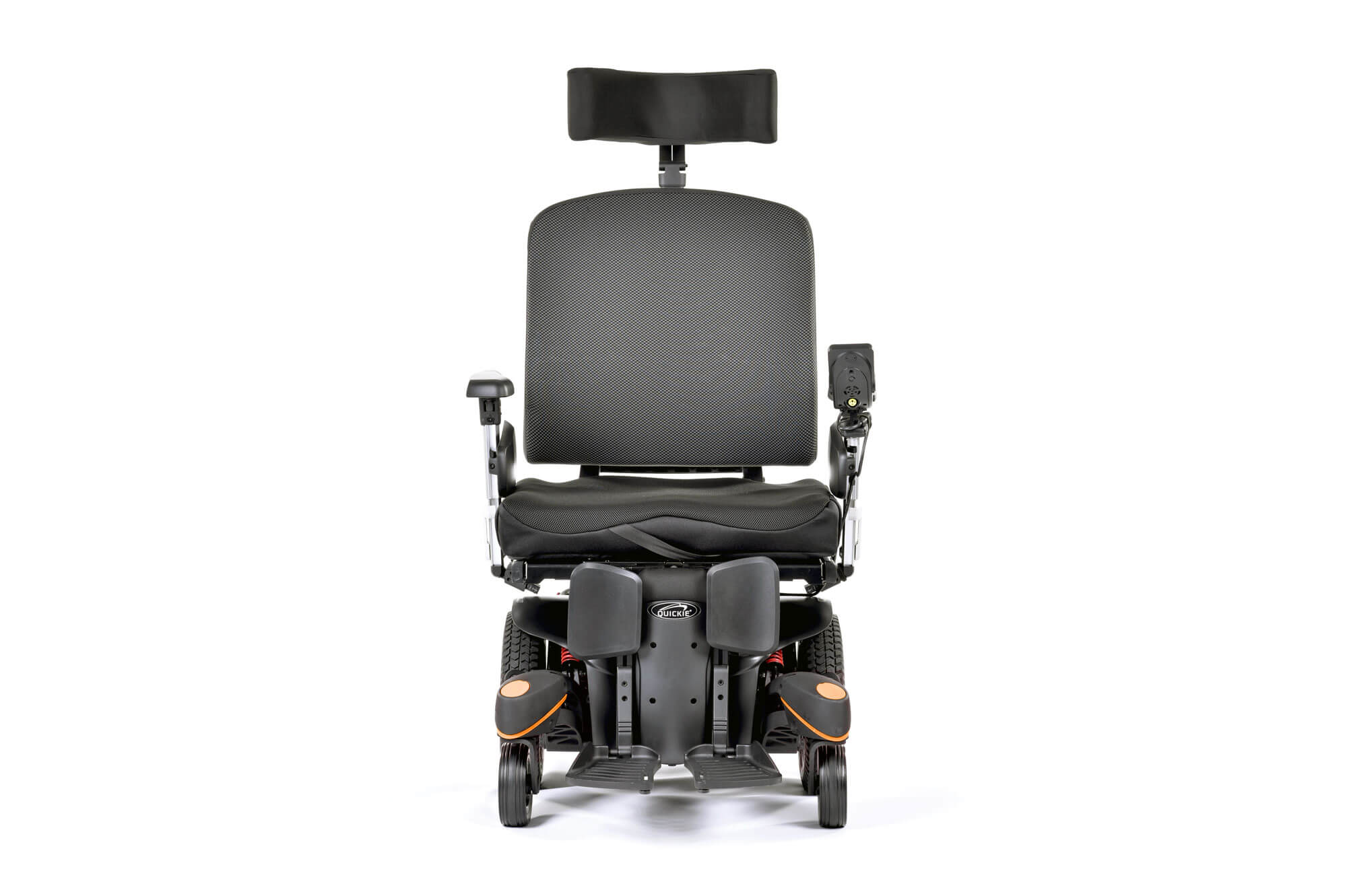 Appui-tête amovible universel pour fauteuil roulant dans un véhicule TPMR