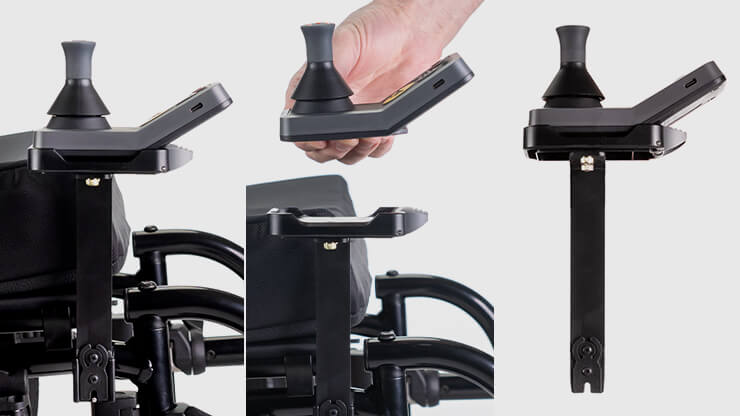 Station de commande à dégagement rapide