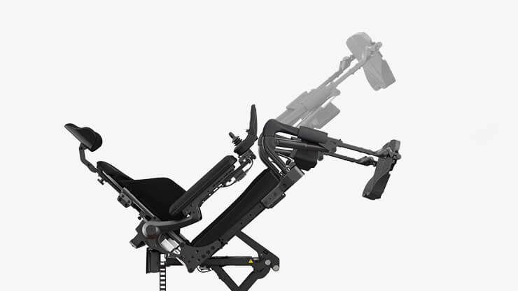 Repose-jambes électriques à compensation