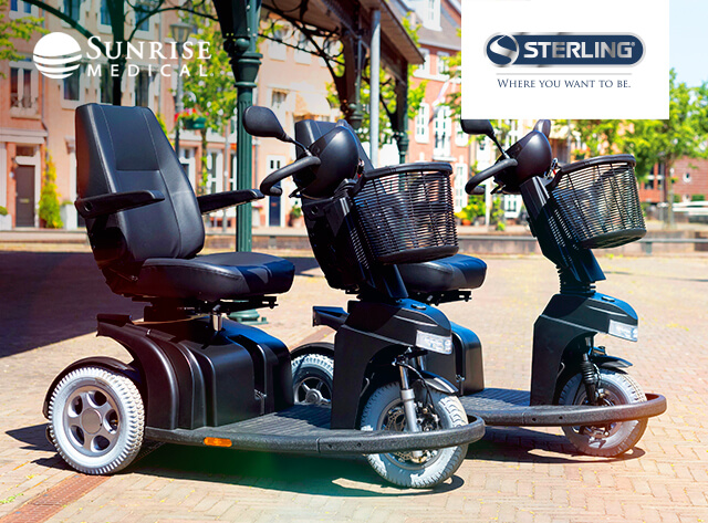 STERLING Elite² serie - Les scooters Elite² sont synonymes de sécurité, de fiabilité et de confort.. STERLING Elite² série