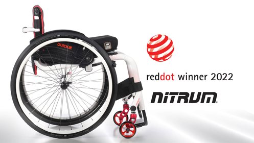QUICKIE Nitrum remporte le Red Dot award pour son design