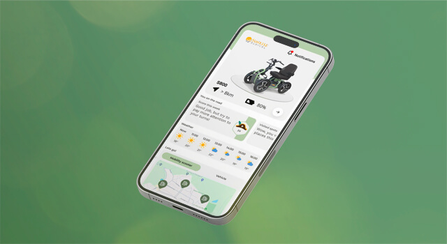 Tout sous contrôle avec l’application Sterling.
