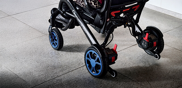 Voir la page des fauteuils électriques de QUICKIE