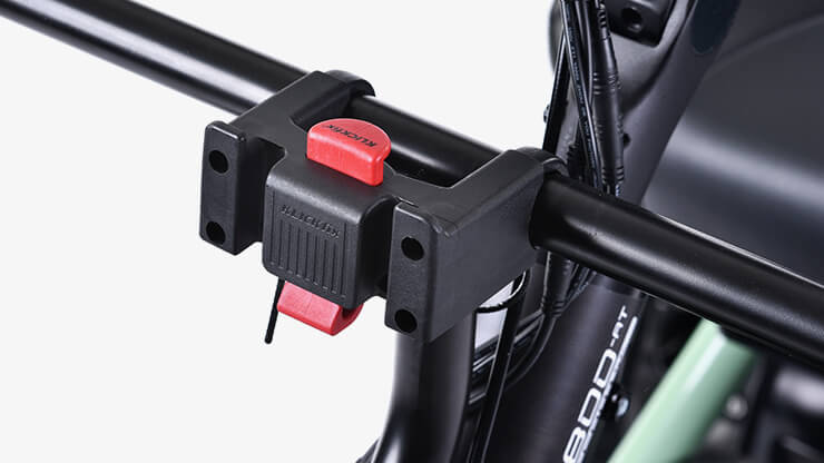 Un support KLICKfix pour le montage d’accessoires d’autres fournisseurs