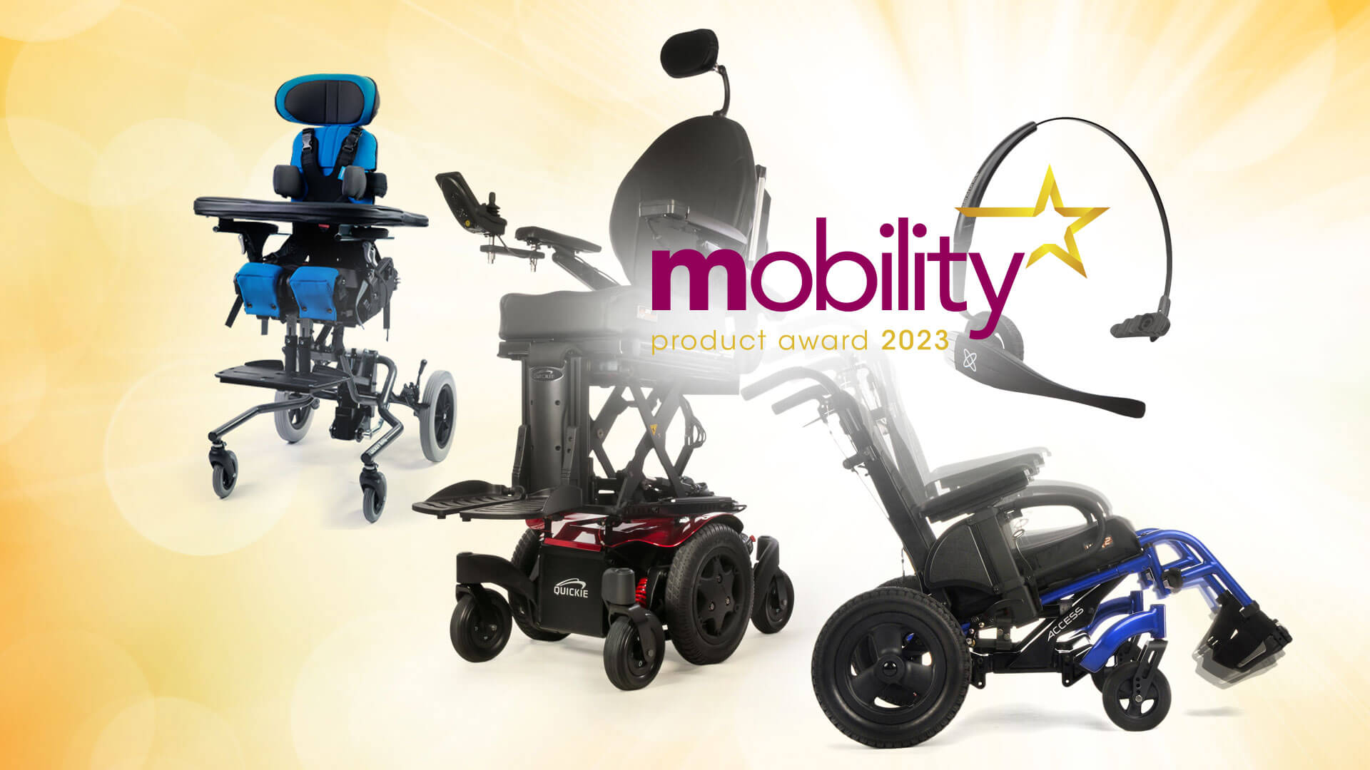 Sunrise Medical remporte 4 prix pour ses produits de mobilité