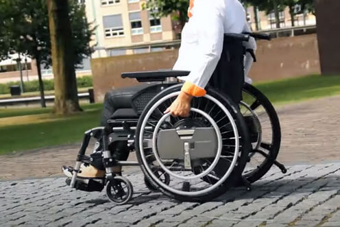 WheelDrive assistance électrique pour fauteuils roulants