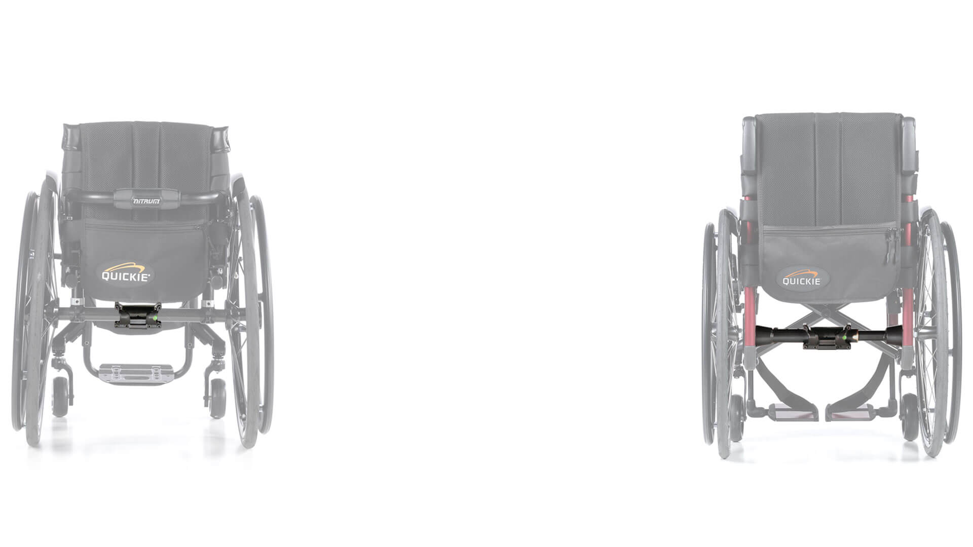 Se combine avec la plupart des fauteuils roulants rigides et pliants